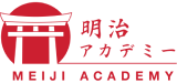 Red logo of Meiji Academy